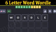 6 Letter Wordle