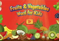 Fruits And Vegetables Word