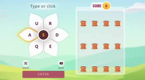 Blossom Word Game - Play Blossom Word Game On The Password Game