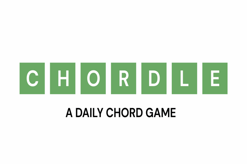 Chordle by GuitarApp  A Chord Guessing Game Inspired by Wordle